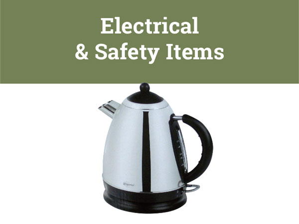 Holiday Park Electrical and safety items
