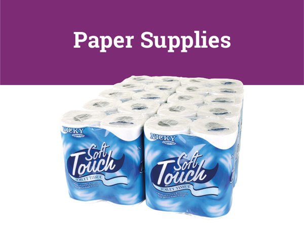 Holiday Park Paper supplies and toiletries