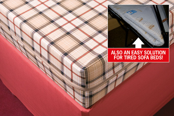 Our mattress covers can be made to fit any size mattress - even for sofa beds